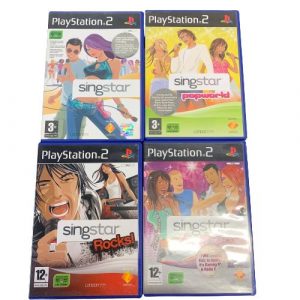 PS2 Spel Singstar Popworld Anthems Rocks Playstation 2