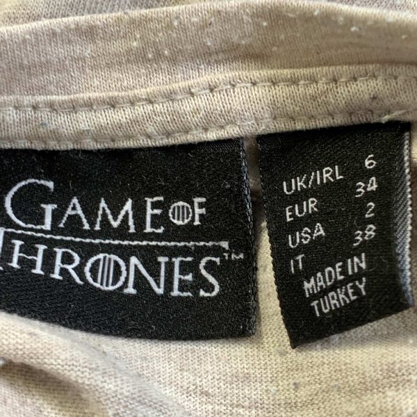 Game Of Thrones T-shirt stl 34 Beige Topp