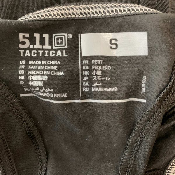 5.11 Tactical, Sportlinne, stl S, Svart