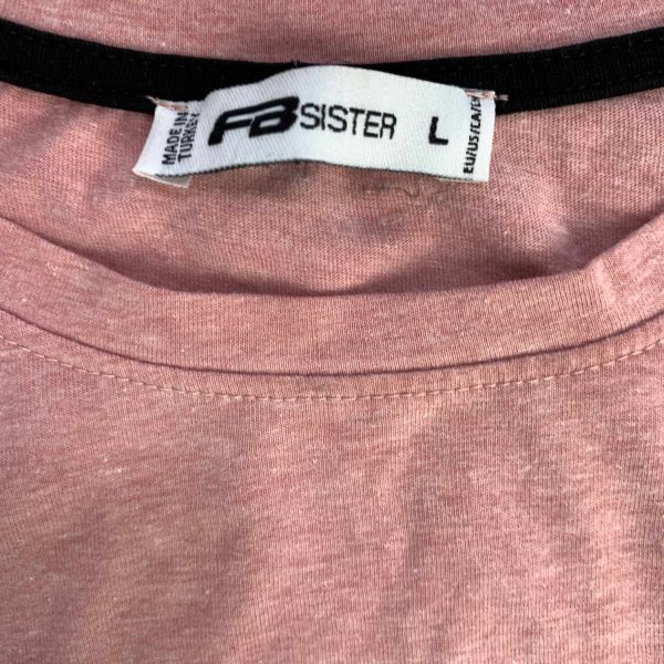 FB Sister T-shirt stl L Rosa