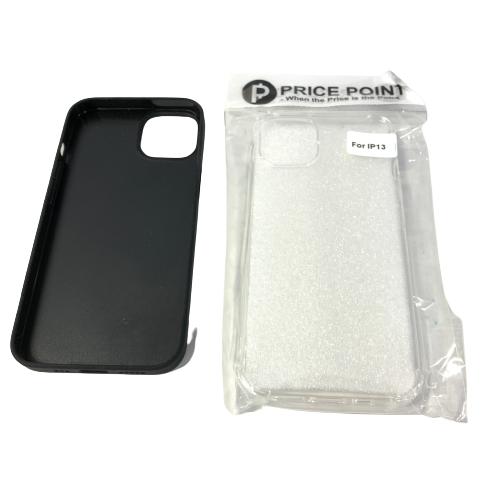 Price Point Mobilskal iPhone 13 Svart Transparent Skal Mobil