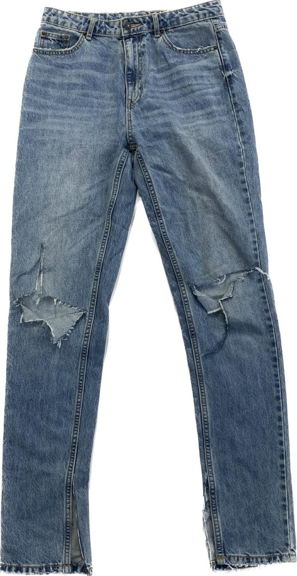 Vero Moda Jeans stl 30 36 Blå High Rise Relaxed