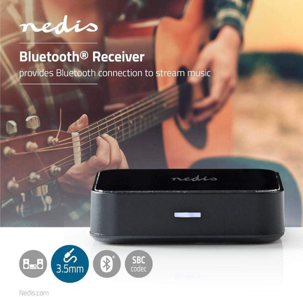 Nedis BTRC100 Bluetooth Audio Receiver Output 3,5 mm BT-RC100BK