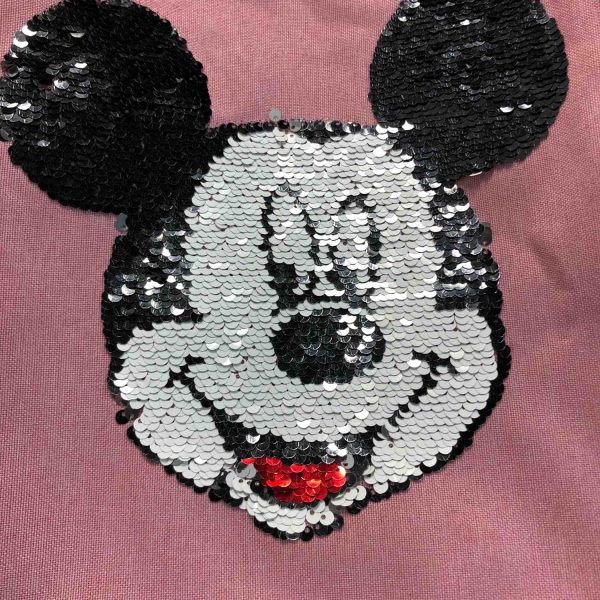 Disney Mickey Mouse Ryggsäck Väska Rosa/Svart Musse Pigg